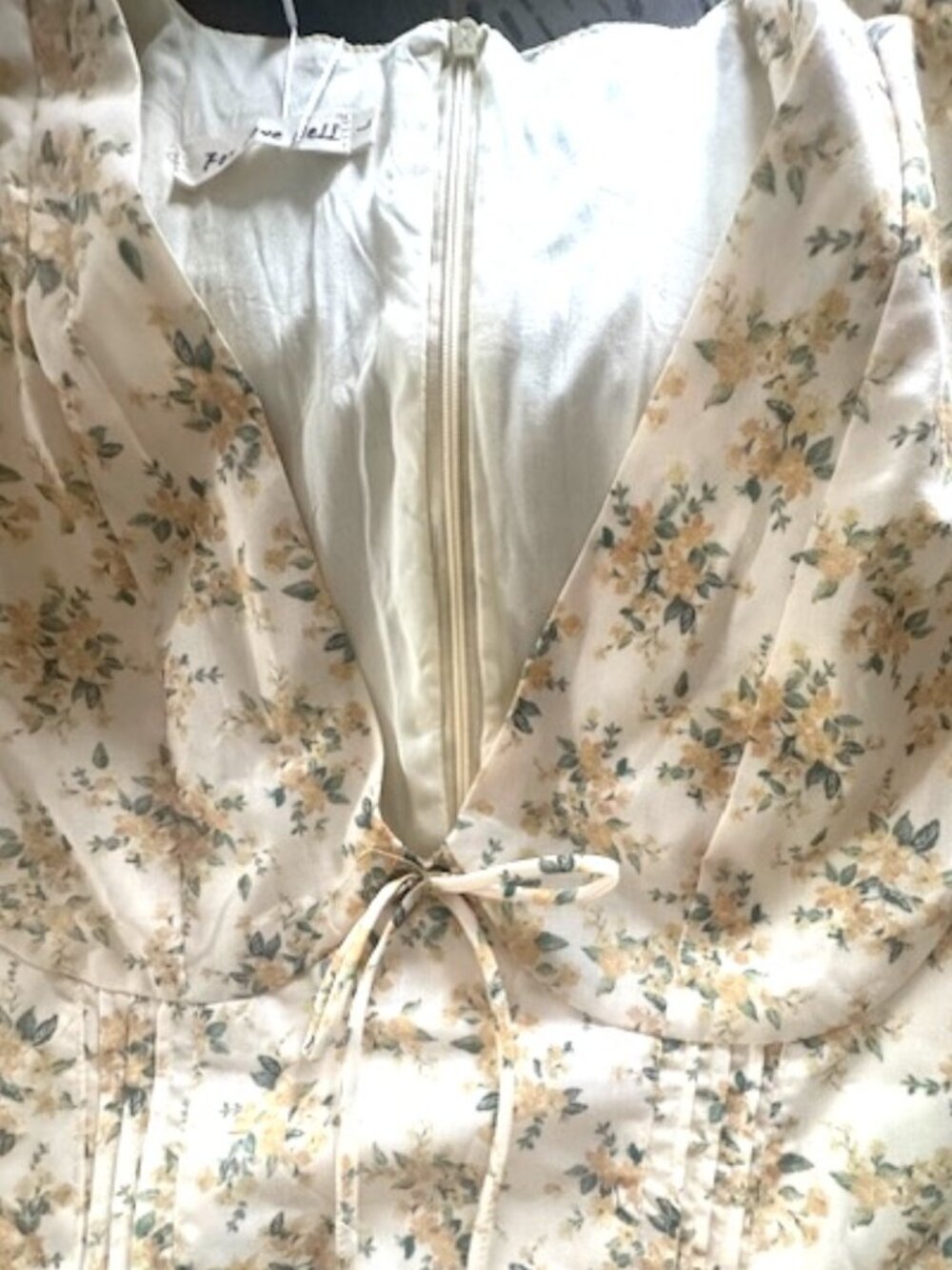For The Love Bell Mini Dress Prairie Cottagecore Coquette Milkmaid - Picture 12 of 15